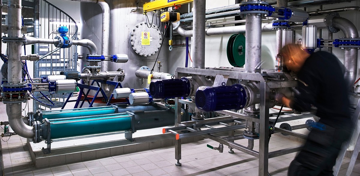 Photo of pipe network