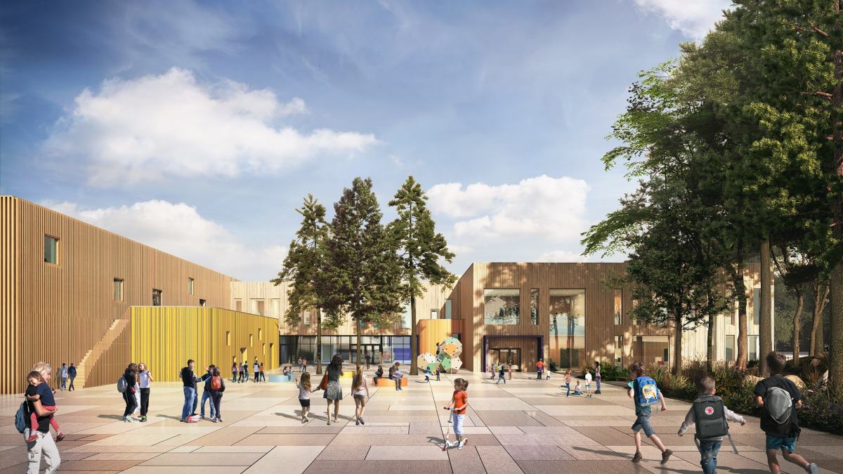 Foto: SPINN Arkitekter) Illustrasjon: SPINN Arkitekter