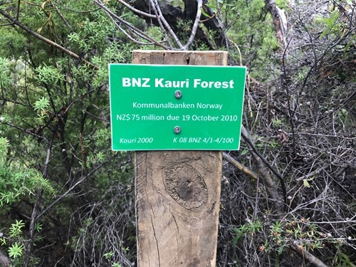 KBN sign in New Zealand