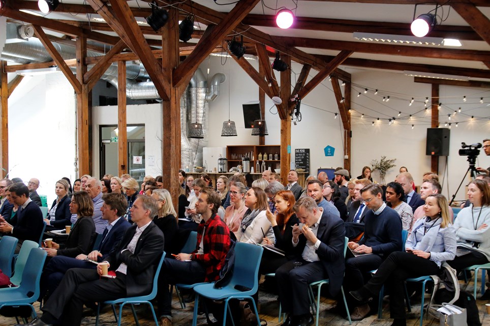 Foto: ) Arrangementet var et samarbeid mellom Kommunalbanken og CICERO.
