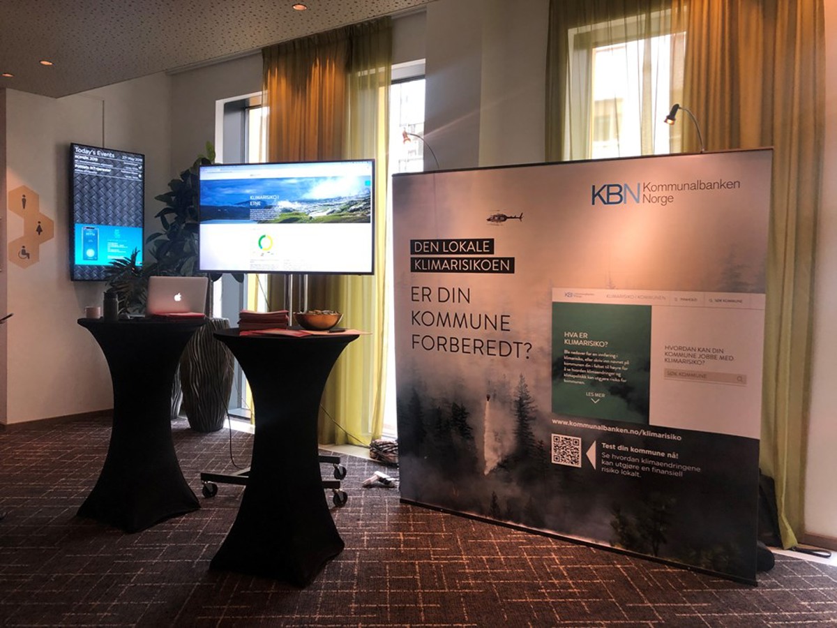 Klimarisikoverktøyet ble presentert på KOMØK