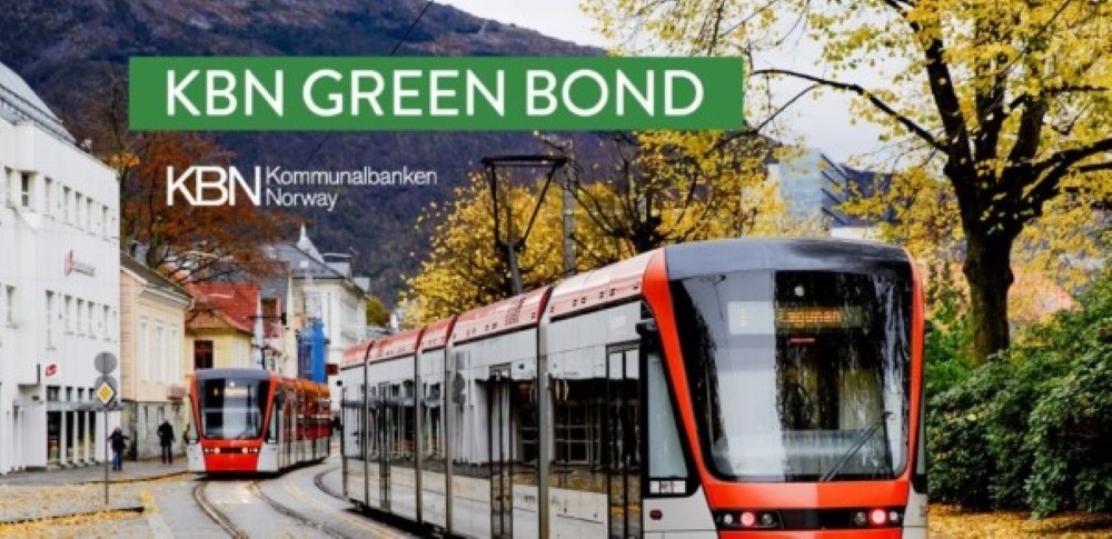 Bybanen i Bergen med green bonds